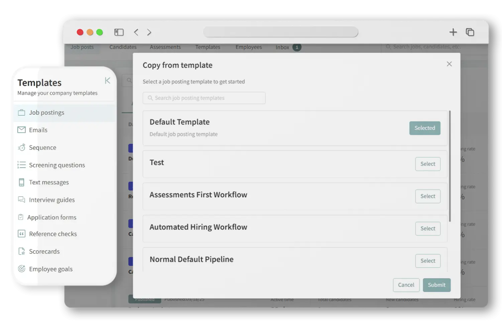 Discovered Job Posting Template.