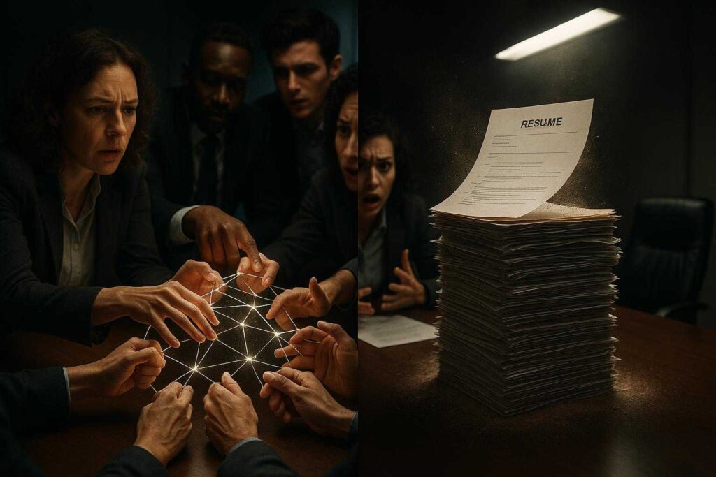 Visual representation of soft skills and leadership traits in candidates.